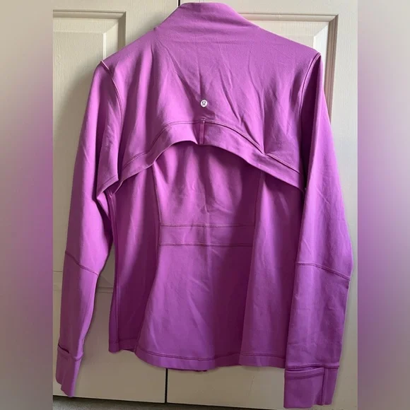 🍒LULULEMON DEFINE Jacket sz 14 MAGENTA GLOW PINK *LUON ~ Rare Size/Color! - Picture 3 of 4